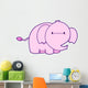 Cute Pink Little Baby Wall Decal