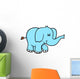 Cute Little Blue Baby Wall Decal