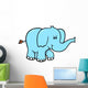 Cute Little Blue Baby Wall Decal