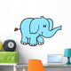 Cute Little Blue Baby Wall Decal