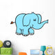 Cute Little Blue Baby Wall Decal