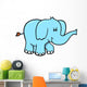 Cute Little Blue Baby Wall Decal