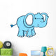 Cute Little Baby Elephant Wall Decal
