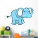 Cute Little Baby Elephant Wall Decal