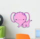 Cute Little Pink Baby Wall Decal