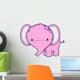 Cute Little Pink Baby Wall Decal