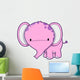 Cute Little Pink Baby Wall Decal