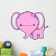Cute Little Pink Baby Wall Decal