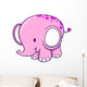 Cute Little Pink Spotted Wall Decal