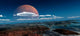 Moon Rises over Young Wall Decal