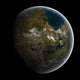 Artist's Concept Terraformed Mars Wall Decal