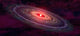 Artist's Concept Protoplanetary Disk Wall Decal
