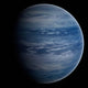 Artist's Concept Blue-white Gas Wall Decal