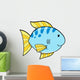 Cute Little Blue Fish Wall Decal