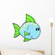 Cute Little Spotted Fish Wall Decal