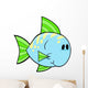 Cute Little Spotted Fish Wall Decal