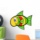 Baby Rasta Fish Wall Decal