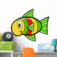 Baby Rasta Fish Wall Decal