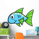 Cute Little Fish Wall Decal