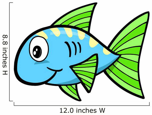 Cute Little Fish Wall Decal