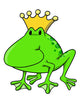 Cute Little Frog Prince Wall Decal