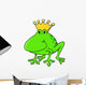 Cute Little Frog Prince Wall Decal