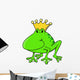 Cute Little Frog Prince Wall Decal