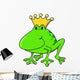 Cute Little Frog Prince Wall Decal