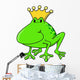 Cute Little Frog Prince Wall Decal