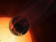 Artist's Concept Hot Jupiter Wall Decal Design 1