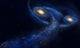 Predicted Collision between Andromeda Wall Decal