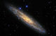 Sculptor Galaxy Wall Decal Design 1