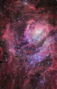 Central Region Lagoon Nebula Wall Decal