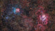 Star Forming Region Constellation Wall Decal Design 2