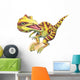 Gallimimus Leaping Wall Decal