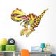 Gallimimus Leaping Wall Decal