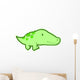 Cute Baby Alligator Wall Decal
