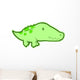 Cute Baby Alligator Wall Decal
