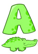 Baby for Alligator Wall Decal