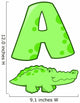 Baby for Alligator Wall Decal