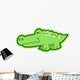 Cute Little Baby Alligator Wall Decal