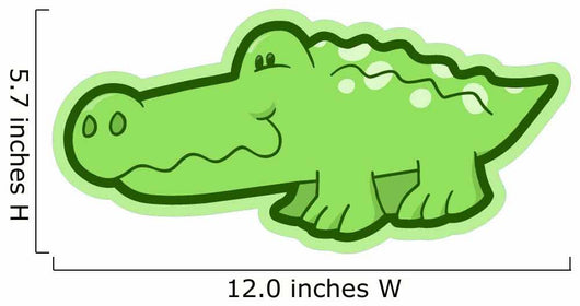 Cute Little Baby Alligator Wall Decal