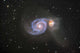 Whirlpool Galaxy Wall Decal
