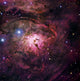 Hourglass Nebula Wall Decal