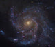 Pinwheel Galaxy Wall Decal Design 1