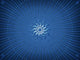 Digitally Generated Image Blue Wall Decal