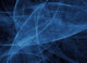 Abstract Blue Illustration Wall Decal Design 1