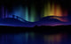 Abstract Illustration Northern Lights Wall Decal