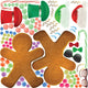 Create Your Own Gingerbread Wall Decal Sticker Set Wall Decal