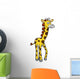 Cute Little Baby Giraffe Wall Decal
